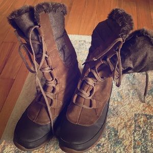 The North Face waterproof snow boots